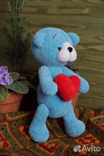 Вязаная игрушка Медведь