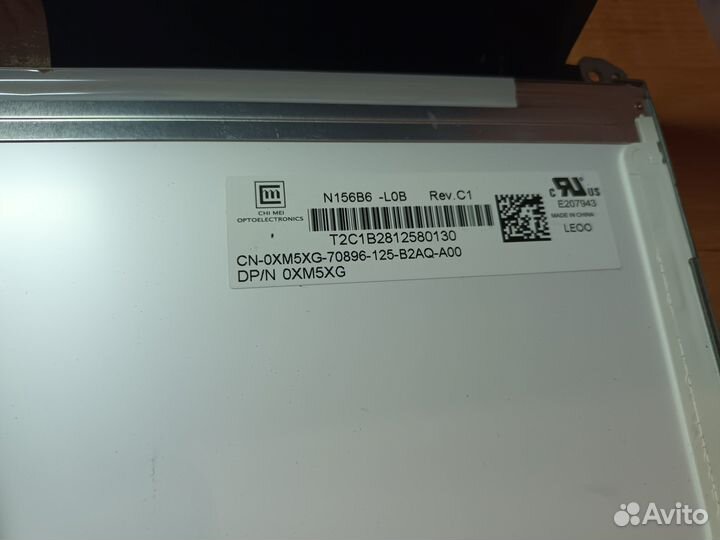 Матрица N156B6 15.6 40 pin