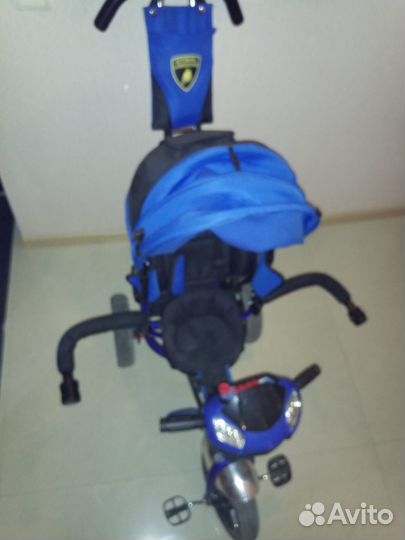 Трехколесный велосипед коляска