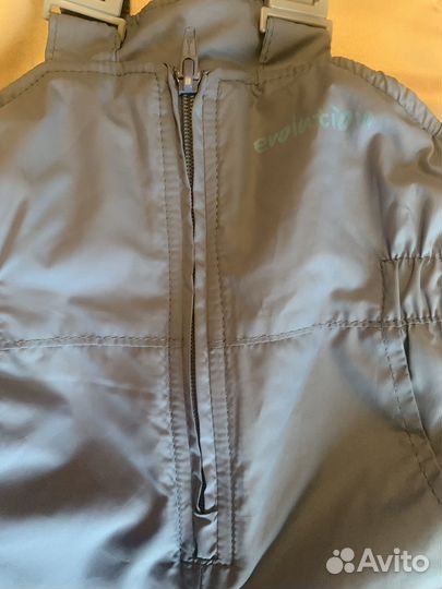 Зимние брюки полукомбинезон 74