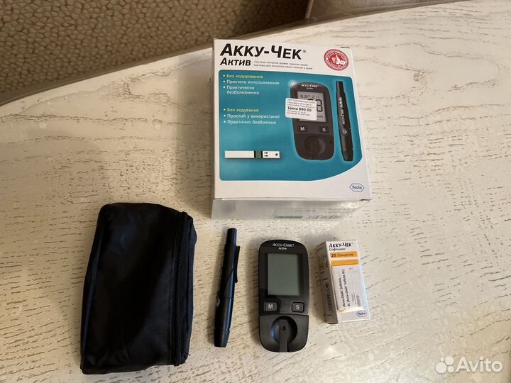 Глюкометр акку чек актив