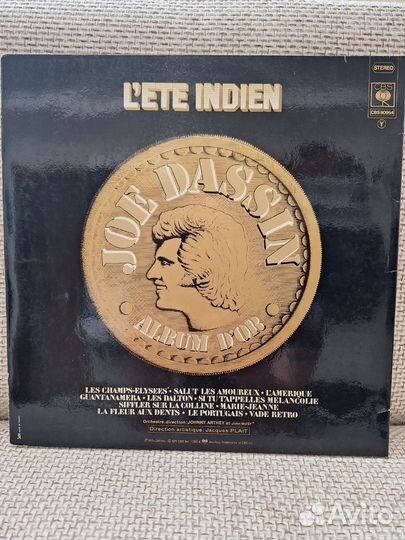 Joe Dassin – L'Eté Indien : Album D'Or LP