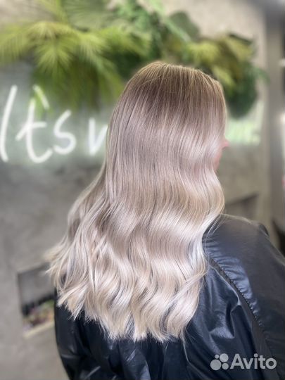 Сложное окрашивание волос airtouch шатуш