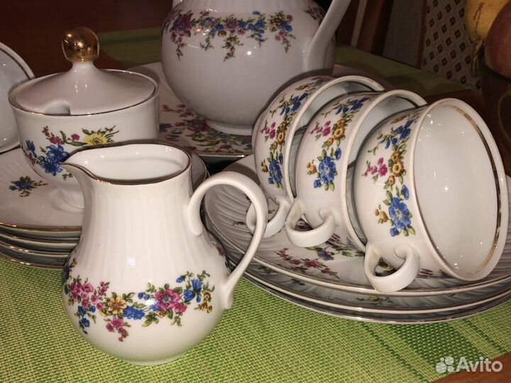 Сервиз Ильменау, гдр. Не полный. В описании