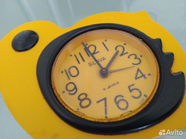 Часы Будильник Цыпленок СССР
