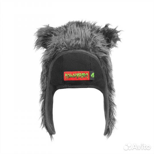 Шапка plohoyparen - fluffy HAT (grey)