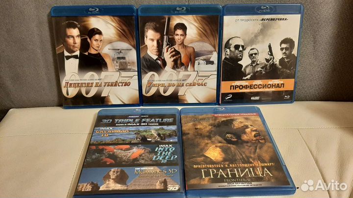 Фильмы blu-ray б/у