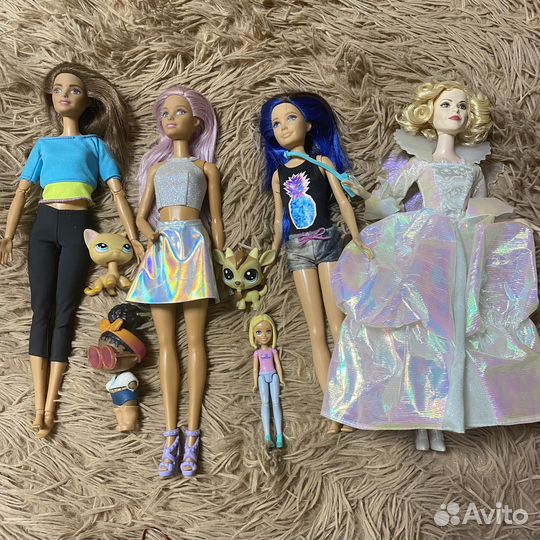 Куклы барби лпс лол