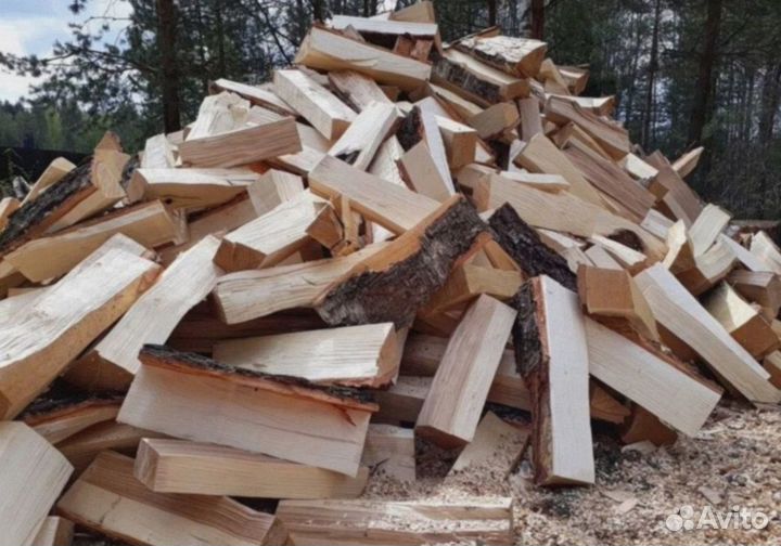 Сухие березовые дрова