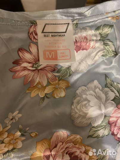 Халат шелковый