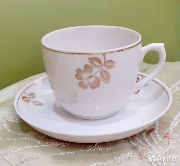 Чайная пара Клевер Вербилки, блюдо