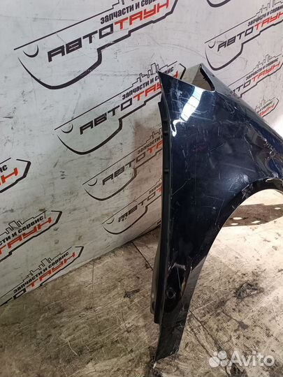 Крыло volkswagen jetta 162 163 AV2 AV3 5C6821106 переднее правое черный DY383