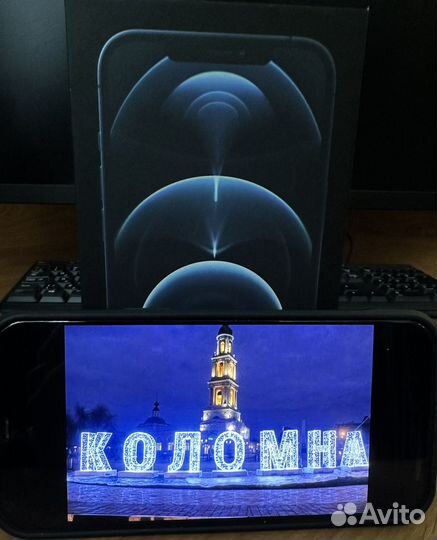 iPhone 12 pro max 512gb тихоокеанский синий