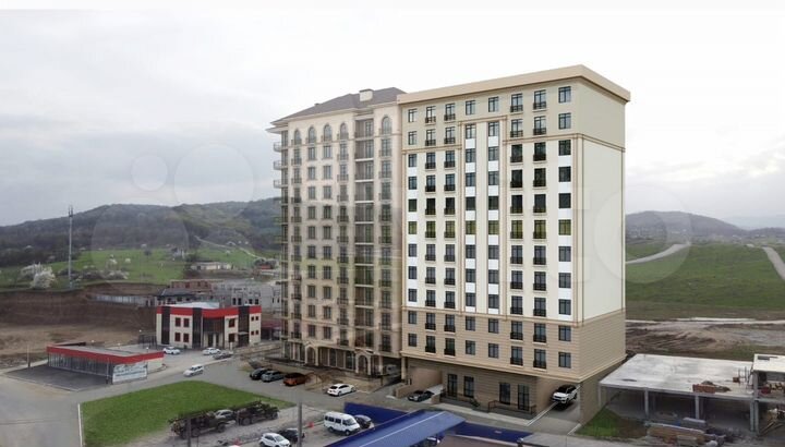 2-к. квартира, 70,8 м², 3/12 эт.