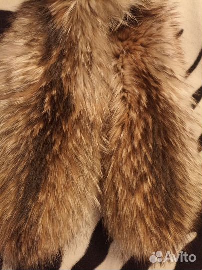 Воротник мех енот