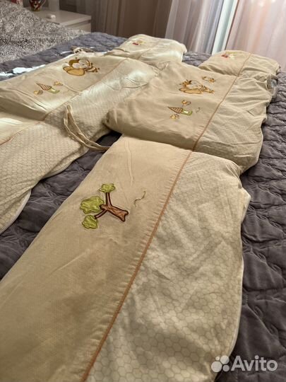 Бортики в детскую кроватку feretti