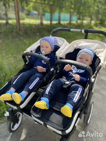 Коляска для двойни bugaboo donkey 3
