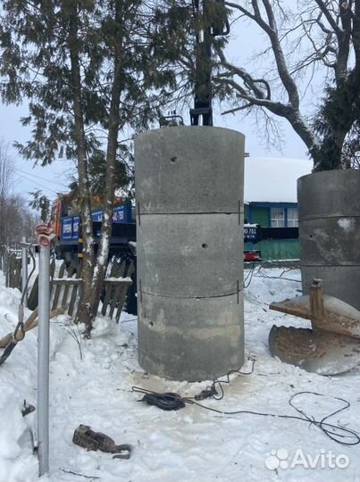 Копка колодцев и септиков, чистка колодцев