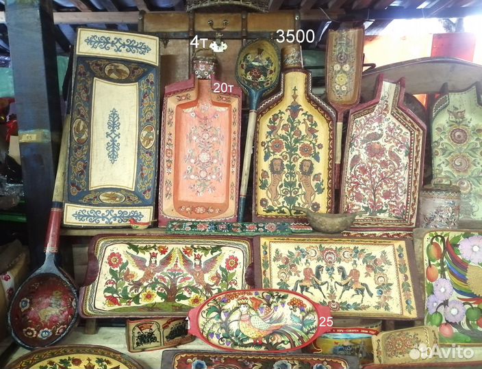 Старинные вещи в росписи