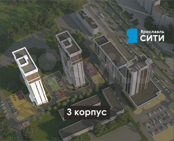 1-к. квартира, 51,6 м², 24/24 эт.