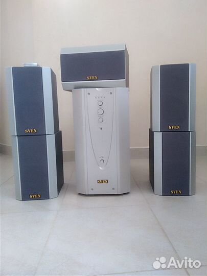 Акустика для домашнего кинотеатра 5.1 sven-988