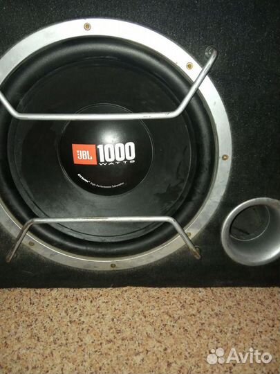 Jbl 1000 watt gt4 cheap series high performance subwoofer