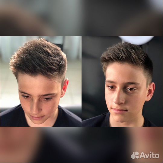 Мужские стрижки и окрашивания