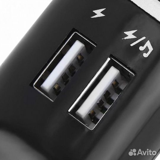 MP3 FM Modulator Bluetooth X11, 2.1A, трансмиттер