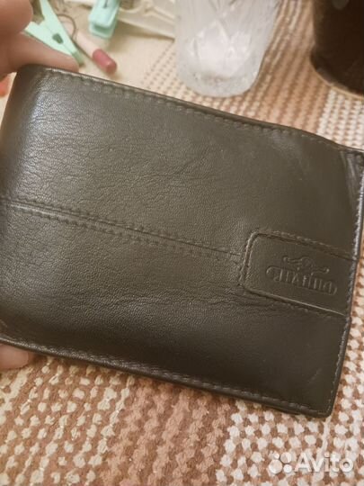 Кошелек carro vera pelle италия натуральная кожа