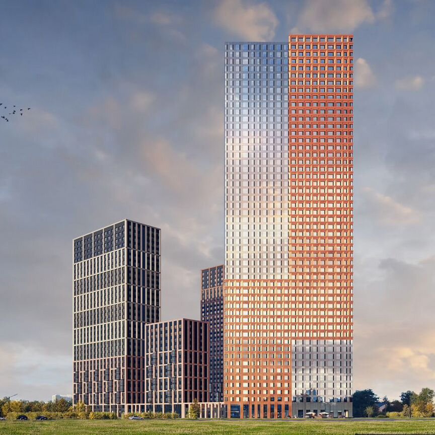 1-к. квартира, 35,7 м², 36/62 эт.