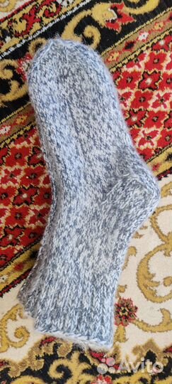 Шерстяные носки ручной работы