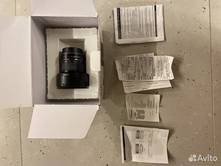 Объектив samyang fish-eye