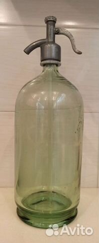 Сифон для газирования воды СССР стеклянный купить в Санкт-Петербурге ...