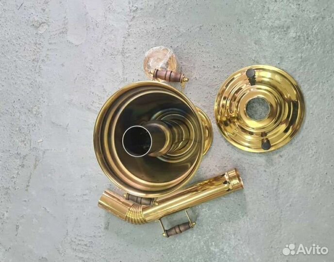 Самовар на дровах 5л. Новый. Доставка в Москву