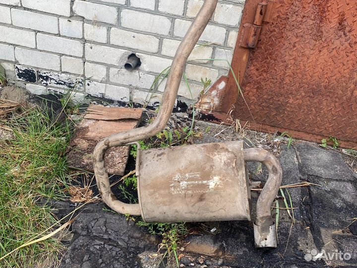 Глушитель рено дастер