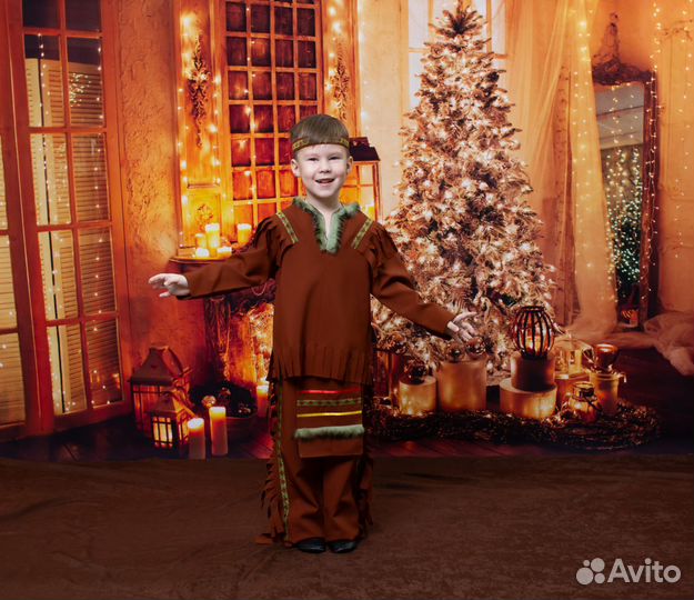 Карнавальный костюм Индеец, 116-122