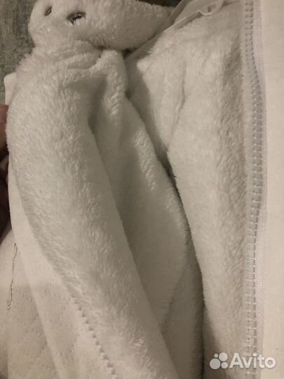 Зимний конверт для новорождённого шерстяной