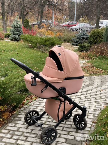 Коляска anex e type 2 в 1 Цвет Персик