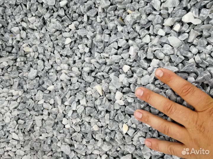 Щебень мраморный