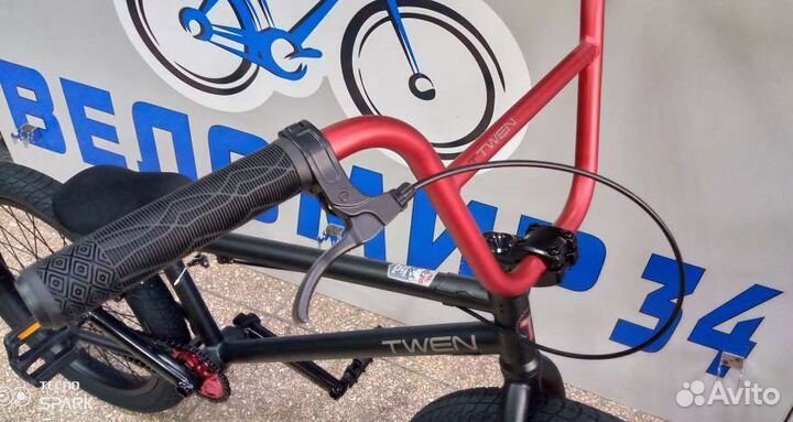 Велосипед BMX TechTeam Twen черный