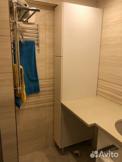 Шкаф пенал в ванную