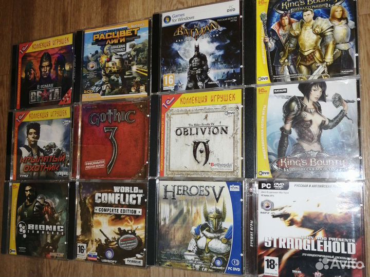 Лицензионные игры для компьютера (PC)