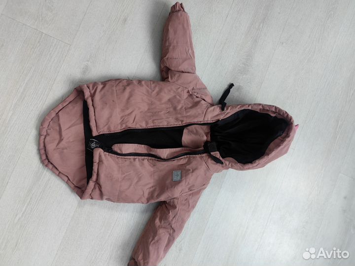 Куртки демисезонные пакетом для девочки 86-92