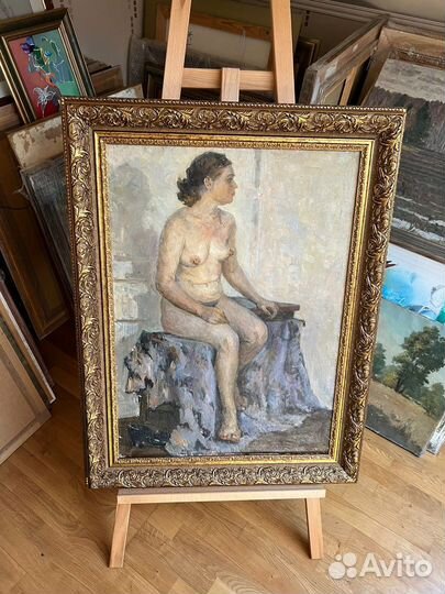 Картина Бомштейн Б.Ю. «Натурщица»