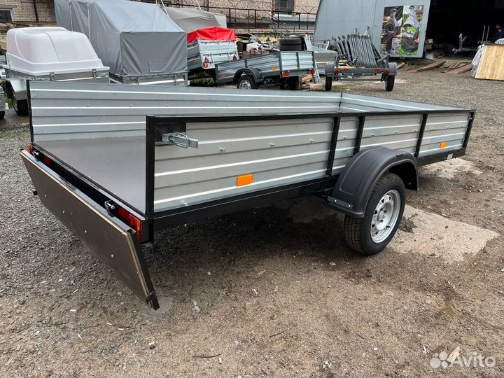 Прицеп легковой 3.5х1.5 м (борта 40 см, самосвал)