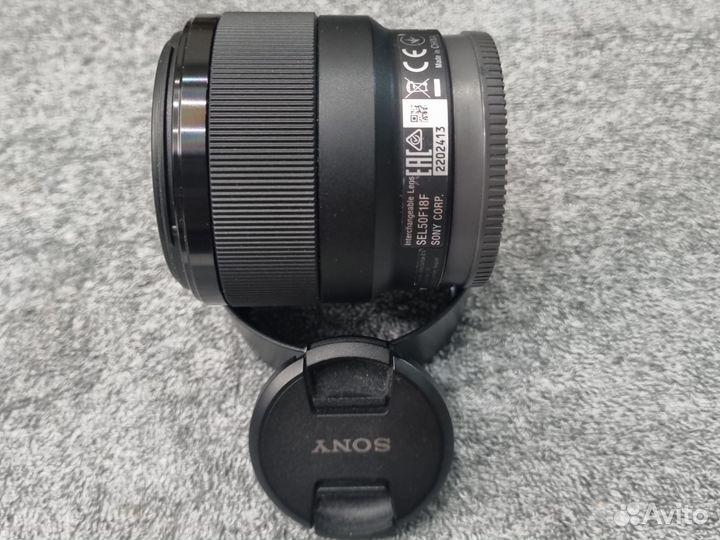 Объектив на полный кадр Sony E sel50f18f 50 mm 1.8