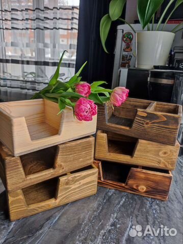 Салфетница деревянная