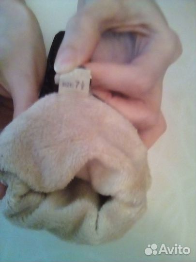 Перчатки женские кожаные