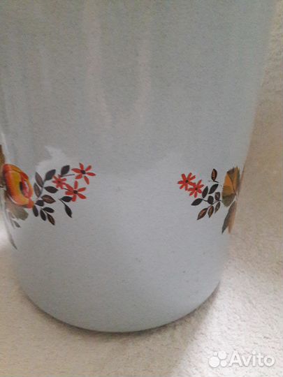 Эмал. Ёмкость 3 л. под Соления, Крупы, Муку