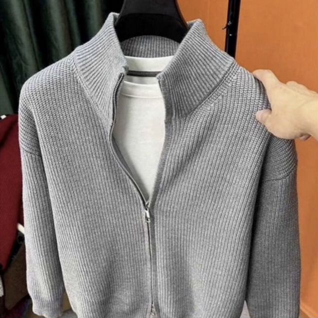 Свитер на молнии zara old money